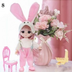 Szín: 8 - Kiegészítők Obitsu 11 Ob11 1/12Bjd Molly Body 16~17cm Babák Ruhák Állati baba öltöny Gyönyörű baba