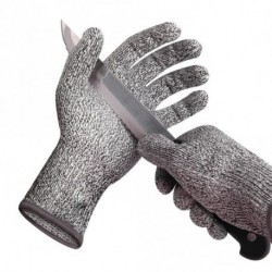 1 db Vágásálló kesztyűk 5. szint, EN388 minősítésű biztonsági kesztyűk a kézvédő kesztyű
