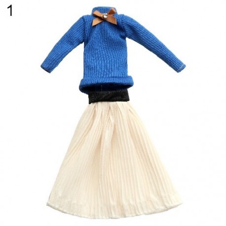 Szín: 1 - 30 cm-es gyerek ajándék játék 2022 barkács baba kiegészítők hétköznapi viselet lány ruhák baba ruha