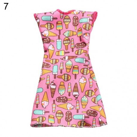 Szín: 7 - 30 cm-es gyerek ajándék játék 2022 barkács baba kiegészítők hétköznapi viselet lány ruhák baba ruha