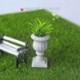 Szín: A típus - 1/12 Játékok Babaház fotó kellékek Modell virágcserép miniatűr római oszlop szimuláció cserepes