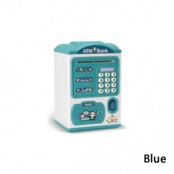 Szín: kék - Óvodai Ajándékok Gyermekjátékok Intelligencia Malacpersely Pénzdoboz Szimuláció Jelszó Ujjlenyomat