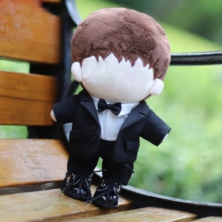 Szín: 2 - Idol Dolls számára Szoknya Öltöny Ruházat Baba Felszerelés Kiegészítők 20cm Baba Overall Plüss Babaruha PU