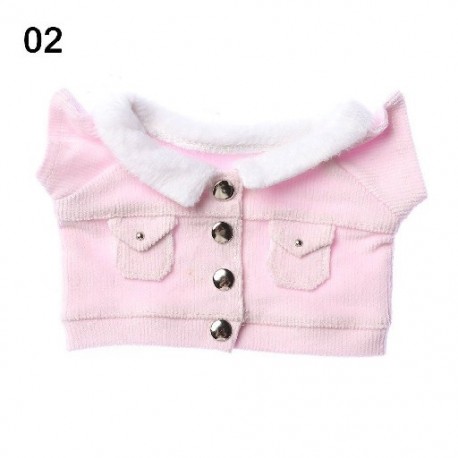 Szín: 2 - 1db az Idol Dollshoz Felsők Kabát Kiegészítők 20cm Plüss Ruhák Ruházat Felszerelés Divat Baba Öltöny Baba