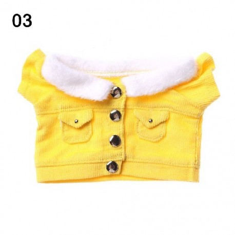 Szín: 3 - 1db az Idol Dollshoz Felsők Kabát Kiegészítők 20cm Plüss Ruhák Ruházat Felszerelés Divat Baba Öltöny Baba