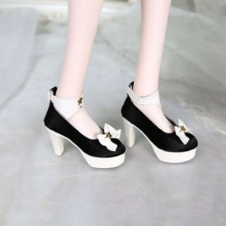 Szín: 2 - Divat 6,5 cm-es baba 4 stílust viselő PU bőr Különböző színek Játékház kiegészítők Szövet cipők 60 cm