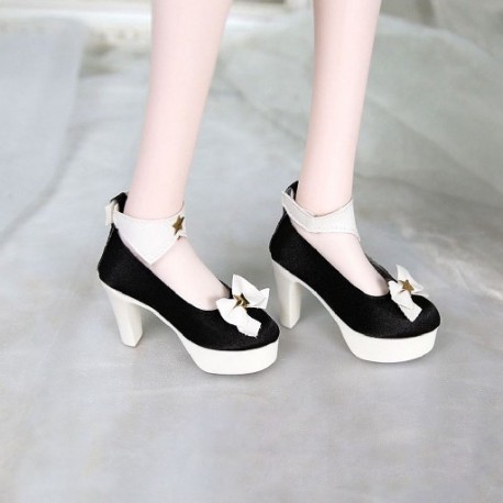 Szín: 2 - Divat 6,5 cm-es baba 4 stílust viselő PU bőr Különböző színek Játékház kiegészítők Szövet cipők 60 cm