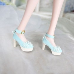 Szín: 3 - Divat 6,5 cm-es baba 4 stílust viselő PU bőr Különböző színek Játékház kiegészítők Szövet cipők 60 cm