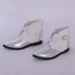 Szín: 5 - 10,2*4,2cm/13*5cm baba PU bőr baba hercegnő cipő 1/3 baba csizma baba szövet cipő Játszóház kiegészítők