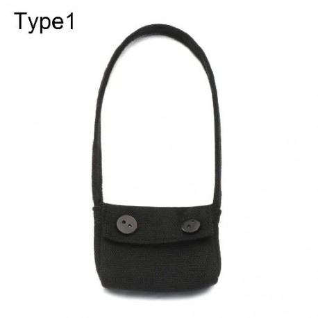 Szín: 1-es típus - 20 cm-es babatáskák Rajzfilm Állat Panda Sárgarépa Miniatűr Crossbody Messenger Bag Babák