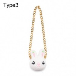 Szín: 3-as típus - 20 cm-es babatáskák Rajzfilm Állat Panda Sárgarépa Miniatűr Crossbody Messenger Bag Babák