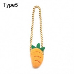 Szín: 5-ös típus - 20 cm-es babatáskák Rajzfilm Állat Panda Sárgarépa Miniatűr Crossbody Messenger Bag Babák