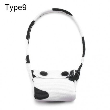 Szín: 9-es típus - 20 cm-es babatáskák Rajzfilm Állat Panda Sárgarépa Miniatűr Crossbody Messenger Bag Babák