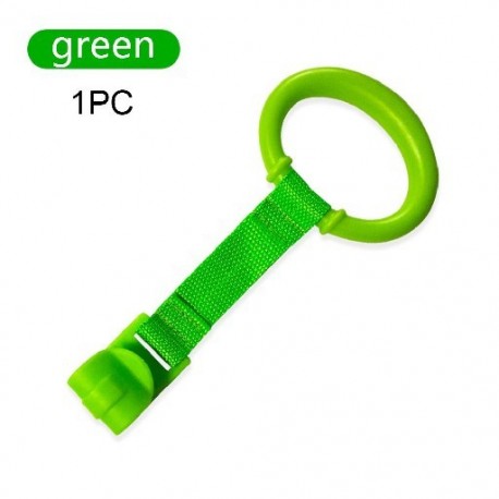 Szín: zöld - Általános használatú ágygyűrűk Segítő babatartó medálok húzógyűrűs babajátékok járókához