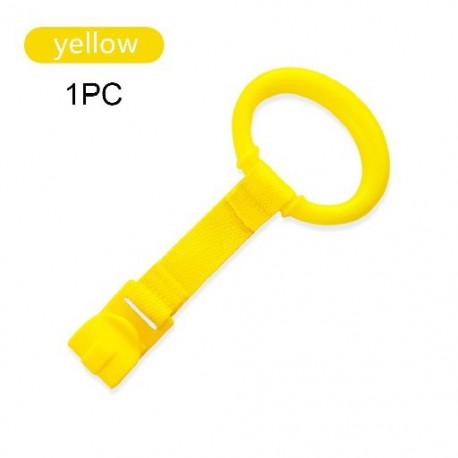 Szín: sárga - Általános használatú ágygyűrűk Segítő babatartó medálok húzógyűrűs babajátékok járókához