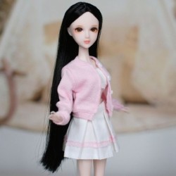 Szín: 1 - Ajándék játékok Kézzel készített tarka baba kiegészítők felsők alkalmi ruha baba kardigánok mini kötött