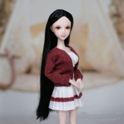 Szín: 3 - Ajándék játékok Kézzel készített tarka baba kiegészítők felsők alkalmi ruha baba kardigánok mini kötött