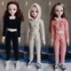 Szín: 3 - 60 cm-es babákhoz Lányok Babanadrágok Baba kapucnis pulóverek Kiegészítők Divat babaruha 1/3 babaruha Pamut