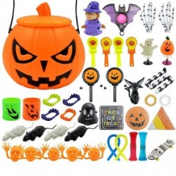 Fehér szín - Kreatív vicc sütőtökkosárral Bolondok Nappali Öltöztető Kellékek Halloweeni trükk Játék Dekorációs