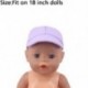 Szín: rózsaszín - Kézzel készített barkács karácsonyi ajándék a mi generációnk Baby Doll Baseball sapka Sport
