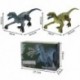 Szín: szürke kék - Gyermekek elektronikus robot dinoszaurusz játék szimulációs Velociraptor távirányítós dinoszaurusz