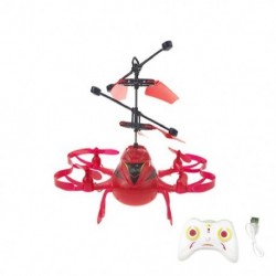 Szín: RC-vel - Mini Repülőgépek Drone RC Plane Távirányító Drone Indukciós Játék Repülő Játékok Infravörös