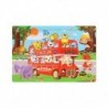 Szín: 2 - Oktatási Agy 30db Korai oktatási fa kirakós játék Barkácsolás kirakós építőkockás játékok