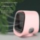 Fehér szín - M201 Mini Thermantidote USB asztali otthoni irodai klíma ventilátor hordozható léghűtő 5V 1A