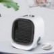 Fehér szín - M201 Mini Thermantidote USB asztali otthoni irodai klíma ventilátor hordozható léghűtő 5V 1A