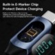 Szín: 66W AC kék - Toocki Type C - Type C kábel 100 W PD gyorstöltő töltő USB C - USB C kijelző kábel Xiaomi POCO f3