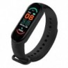 Fekete szín - M6 intelligens karkötő többfunkciós pulzusszám vérnyomásmérő Step Music Alvásfigyelő M6 Smart Fitness