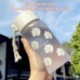Űrtartalom: 450 ml - Nagy szájú fagyos százszorszép hordozható kender kötél műanyag vizes pohár nyári divat lány