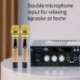 Szín: arany - Nagy teljesítményű hangszóró végerősítő otthoni Bluetooth végerősítő HIFI audio erősítő