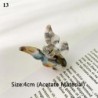 Szín: 13 - Acetátgyanta Hajtű Pillangó Hajkarmok Női Hajbilincsek Színátmenetes nyakkendő-festék Színes Barrettes