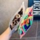 Szín: 8 - 50/100 db/Szett Scrunchies Seamless No Heart Lányok Színes Nylon Elasztikus Hajpántok Gyermek Lófarok Tartó