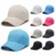 Fehér szín - Tiszta színű gyorsan száradó sapkák férfi sapkák baseballsapka állítható snapback sapka napfénysapka