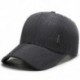 Szín: Sötétszürke - Tiszta színű gyorsan száradó sapkák férfi sapkák baseballsapka állítható snapback sapka