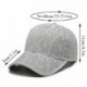 Szín: Sötétszürke - Tiszta színű gyorsan száradó sapkák férfi sapkák baseballsapka állítható snapback sapka