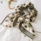 Szín: 8 - Nagy Bowknot Scrunchie Gyöngymintás hajkötőkkel Lányoknak Női Rugalmas Haj gumiszalagok Lófaroktartó