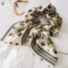 Szín: 8 - Nagy Bowknot Scrunchie Gyöngymintás hajkötőkkel Lányoknak Női Rugalmas Haj gumiszalagok Lófaroktartó