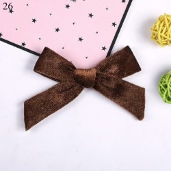 Szín: 32 - 1 db Candy Színes masni Hajtű Puha Pamut Aranyos Kislányok Csomós BB Clip hajcsat Koreai Édes Barrettes