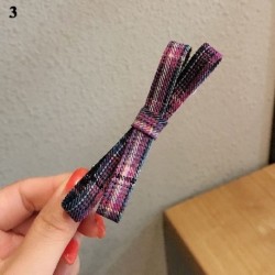Szín: 3 - 1 DB Candy színes masni hajtű, puha pamut aranyos baba lányok csomózott BB Clip hajcsat koreai édes barrettes
