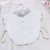 Szín: 13 - Női ing hamis gallér fehér fekete levehető álgallér féling blúz hajtóka Elasztikus gallér nyakkendő női