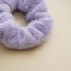 Szín: sötét rózsaszín - Őszi Téli Szőrös Elasztikus Haj Gumispánt Koreai Rózsaszín Műnyúlszőr Hair Scrunchis Női