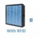 Szín: RFID-AI - H12 Hepa Filter Xiaomi Xiaomi Air Purifier Mi 1/2/3 Generation Pro aktívszén szűrőhöz Xiaomi Air Purifier