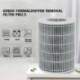 Szín: RFID-AI - Xiaomi Air Purifier Mi 2/1/2S/3/ 3H/Pro Air Purifier H13 Carbon HEPA szűrőhöz, antibakteriális formaldehid