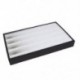 H12 csere HEPA szűrő illeszkedik Sharp FZ-W53SFJ 360*280*40mm-hez