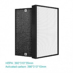 Szín: FU888 SET - Sharp FZ-60SEF-hez FZ-40SEF Csere légtisztító HEPA szénszűrőhöz FU-888SV FU-440E FU-40SE FU-P60S FU
