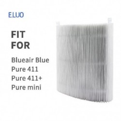 Csere Blueair Blue Pure 411, 411  és MINI légtisztítókhoz HEPA és aktív szén kompozit szűrő 518*290*20mm HOt