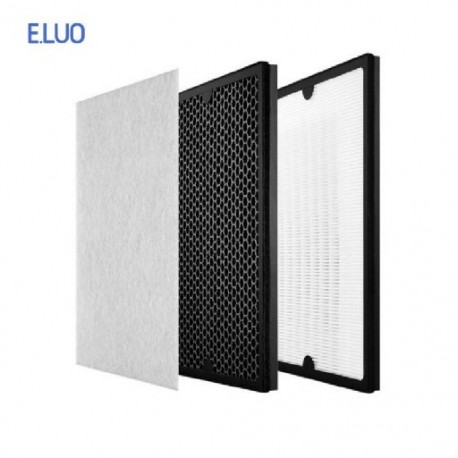 Szín: készlet - 3 db/készlet csere a Philips 4123-hoz. Alkalmas Ac4002/4012 légtisztító szűrő 4124 4123 aktívszén hepa